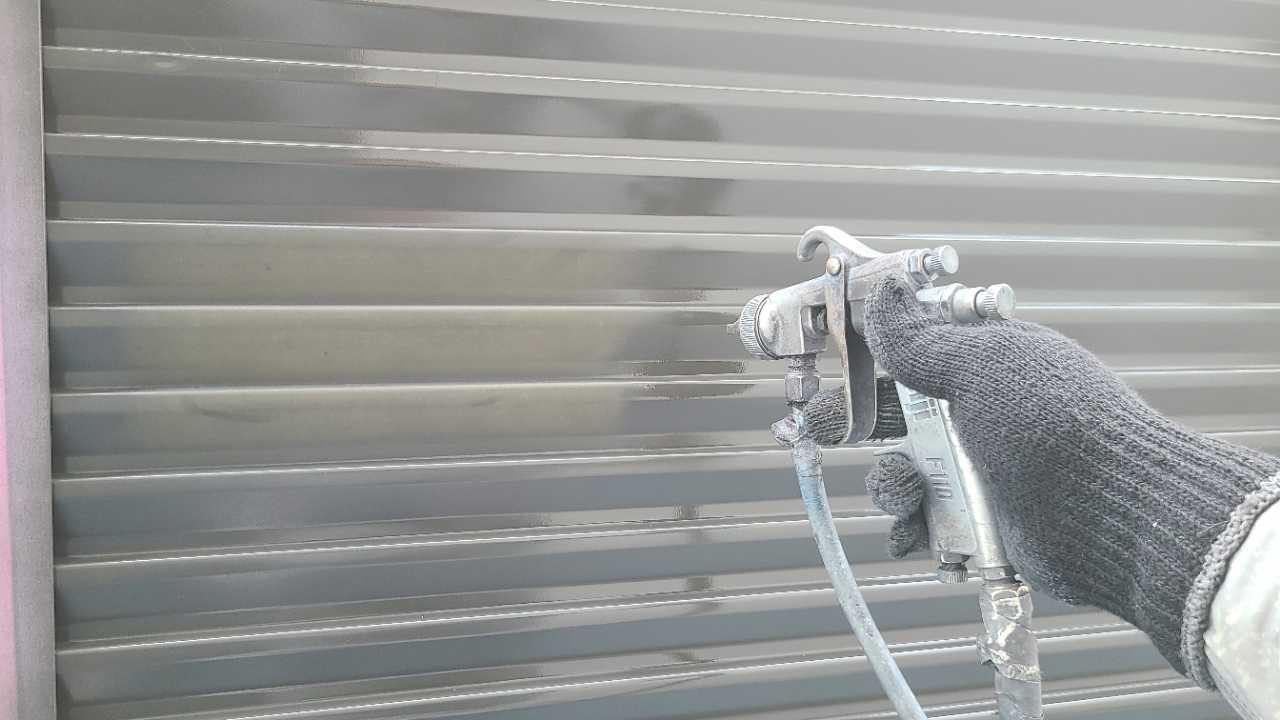 【雨戸塗装】下塗り