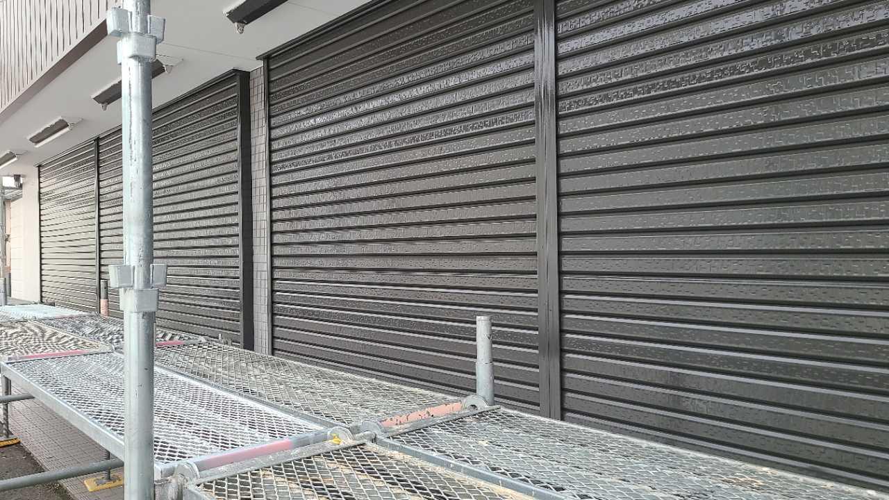 【シャッターボックス塗装】完了