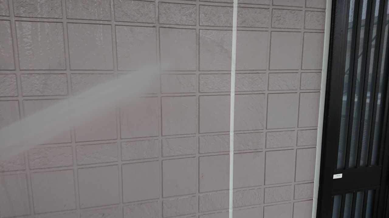 【外壁洗浄】高圧水洗浄