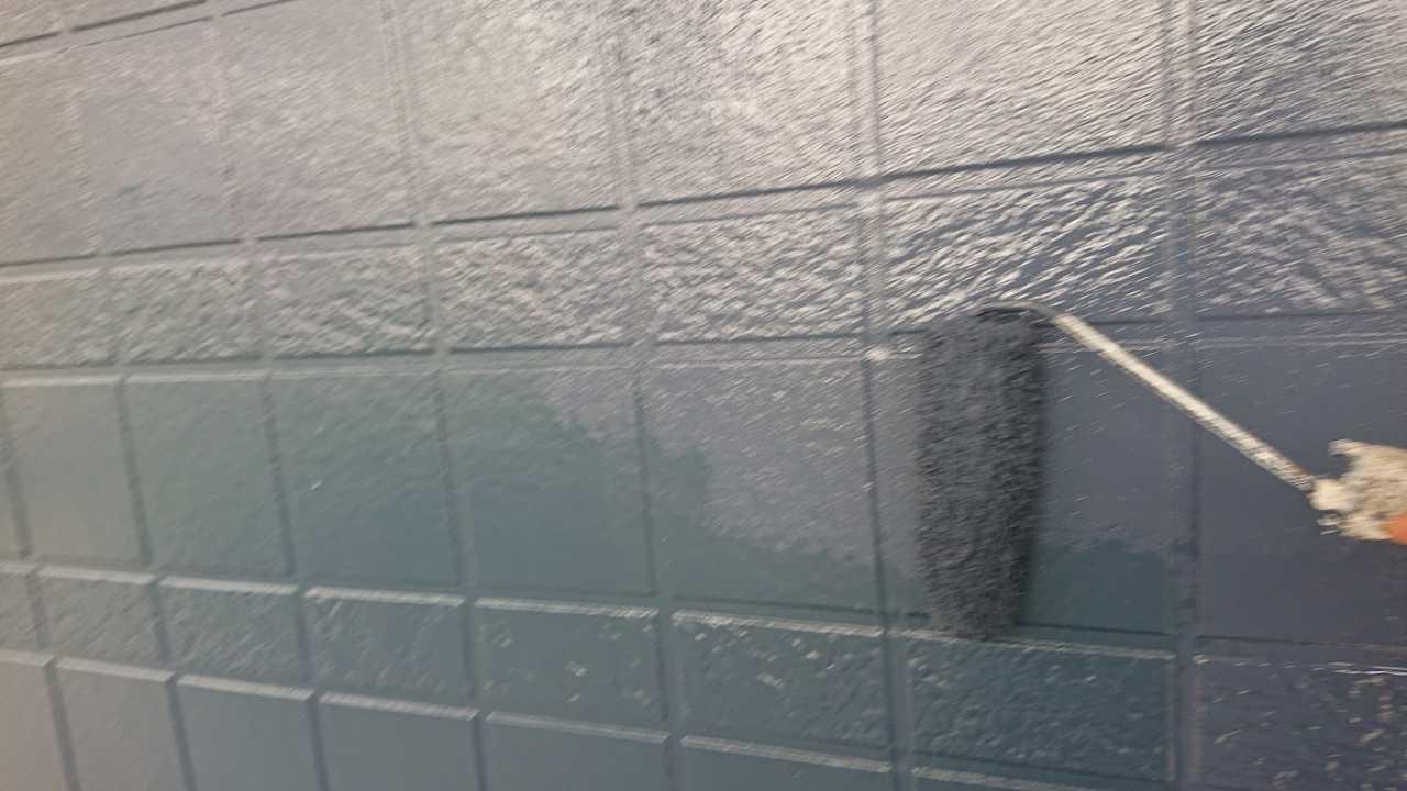 【外壁塗装1】上塗り