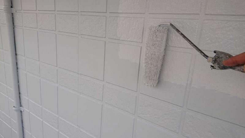 【外壁塗装2】上塗り