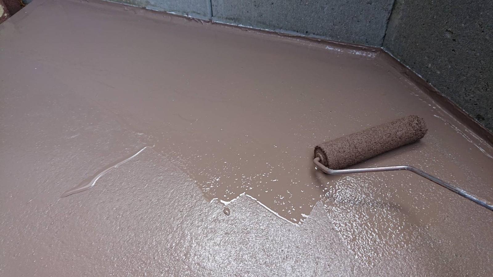 【スリムダクト塗装】上塗り