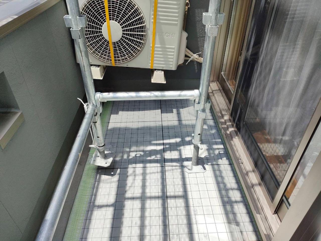 【防水工事】自着シート貼り