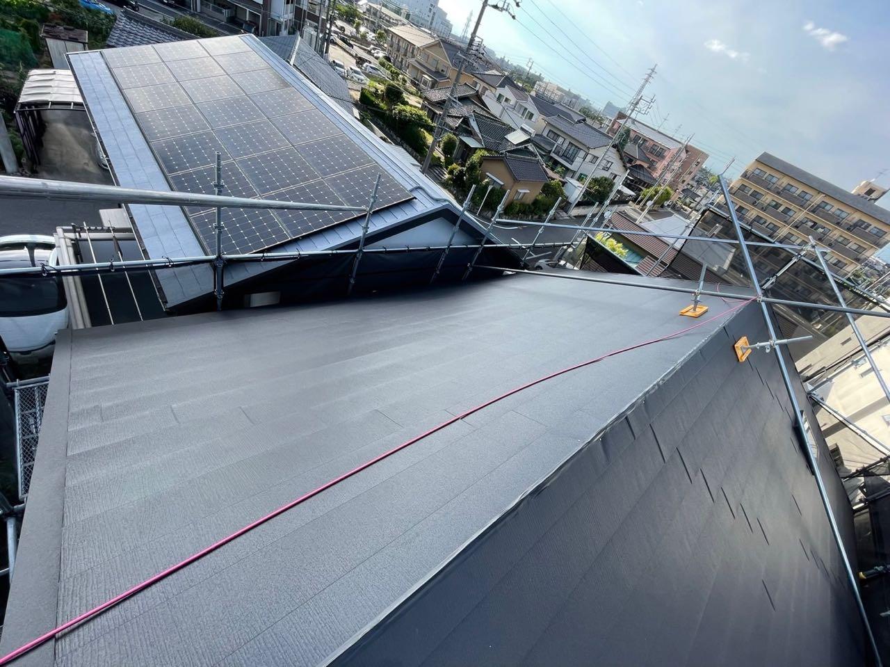 【屋根板金工事】屋根本体施工1