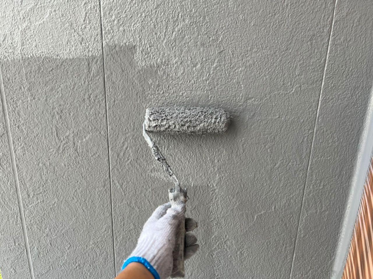 【外壁塗装1】上塗り