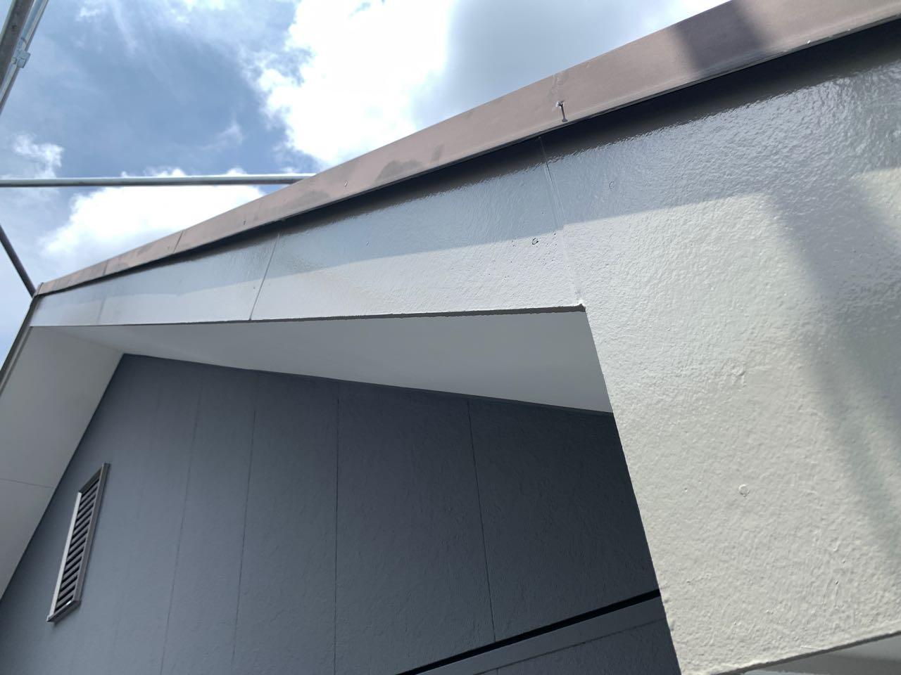 【破風・鼻隠し塗装】完了