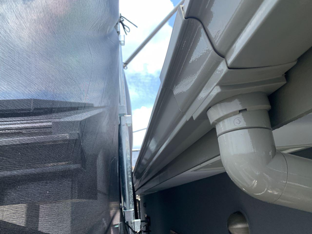 【雨樋塗装】完了