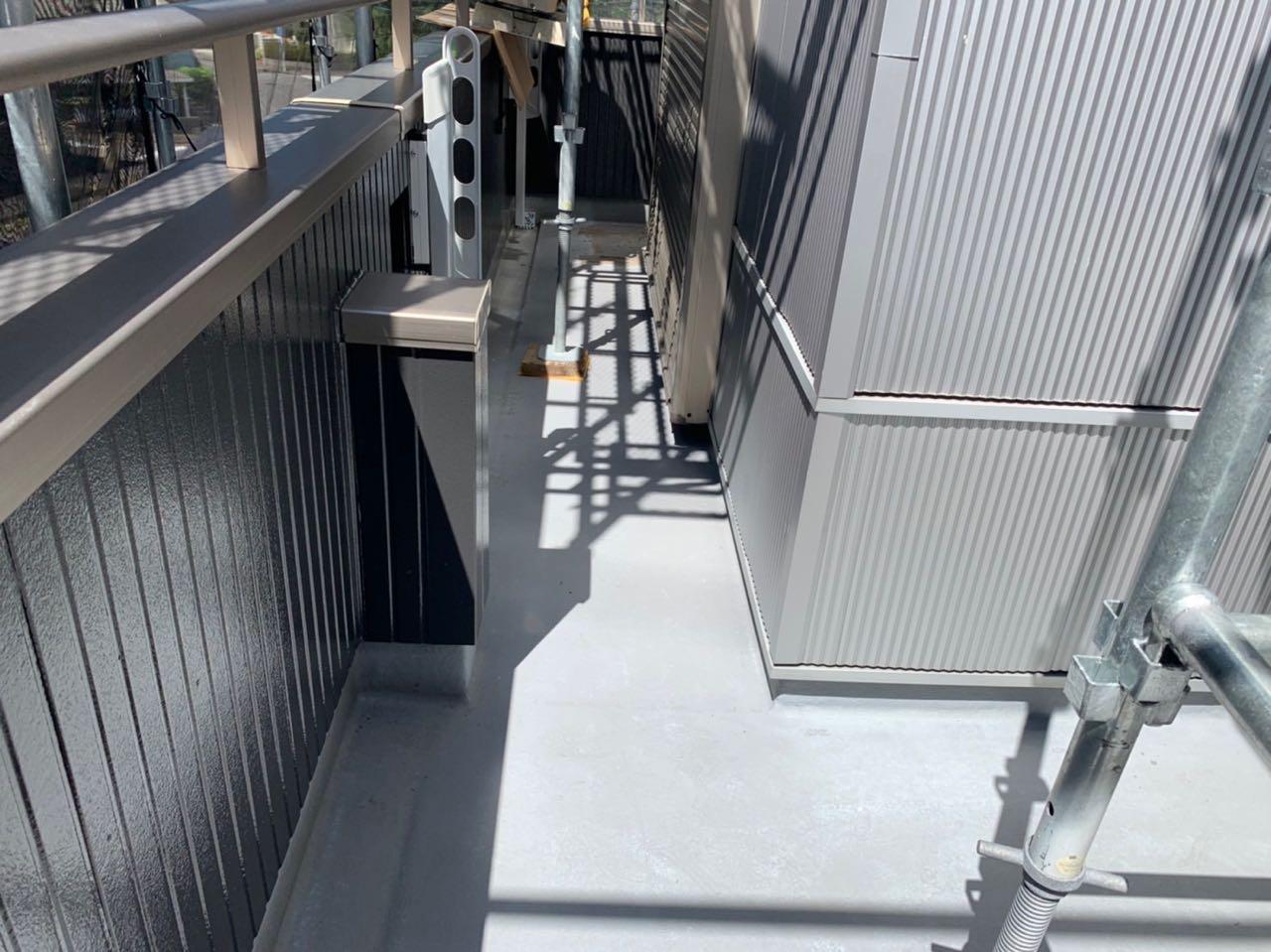 【防水工事】清掃・ケレン作業