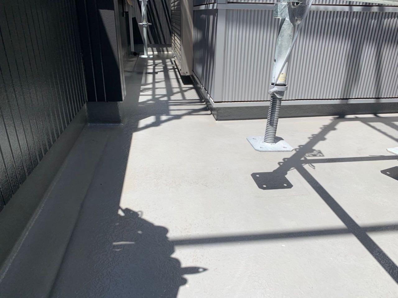 【防水工事】プライマー塗布