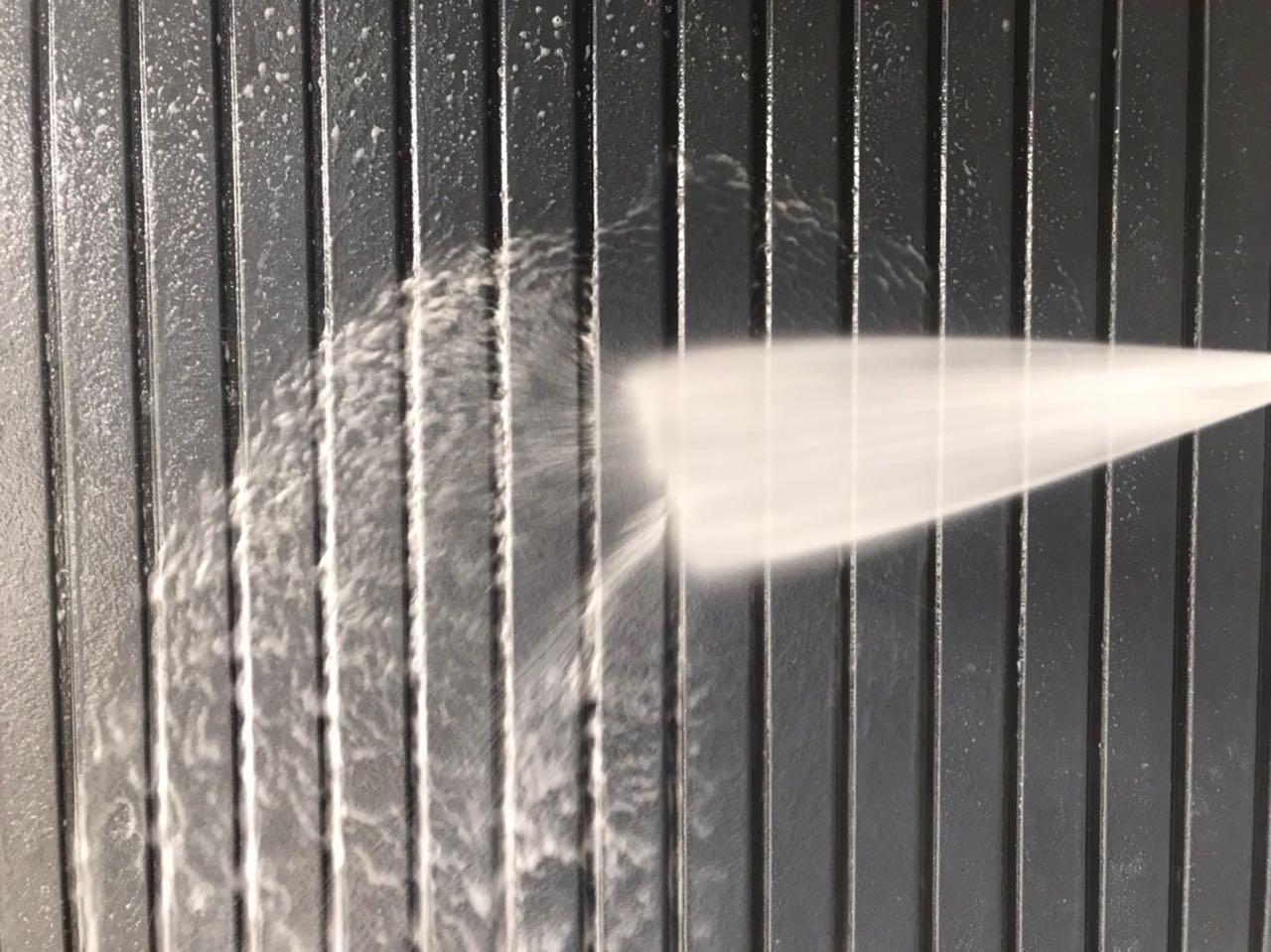 【外壁洗浄】バイオ洗剤塗布