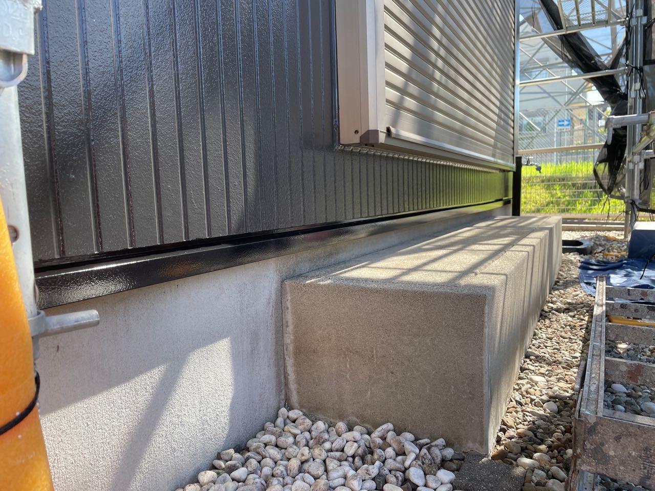 【水切り塗装】完了