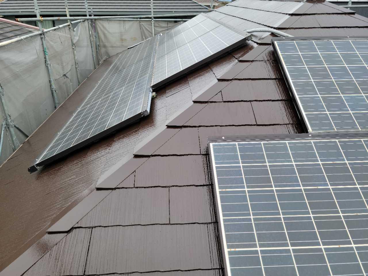 【屋根塗装】完了