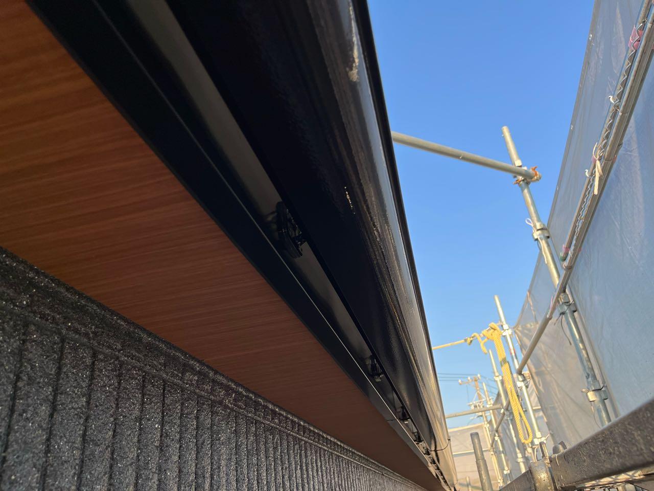 【破風・鼻隠し塗装】完了