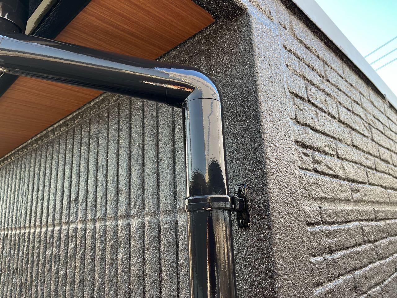 【雨樋塗装】完了