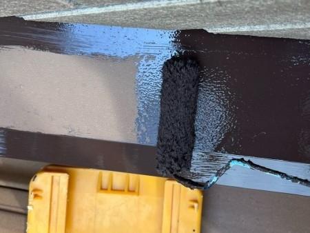 【熨斗板金塗装】仕上げ塗装1回目