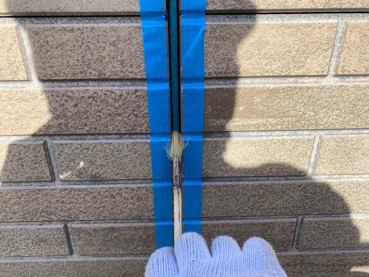 【シーリング工事】プライマー処理