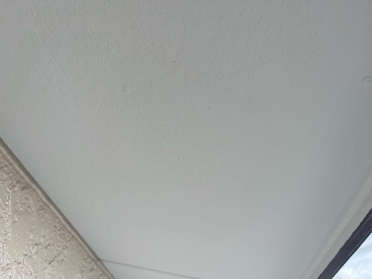 【軒天塗装】完了