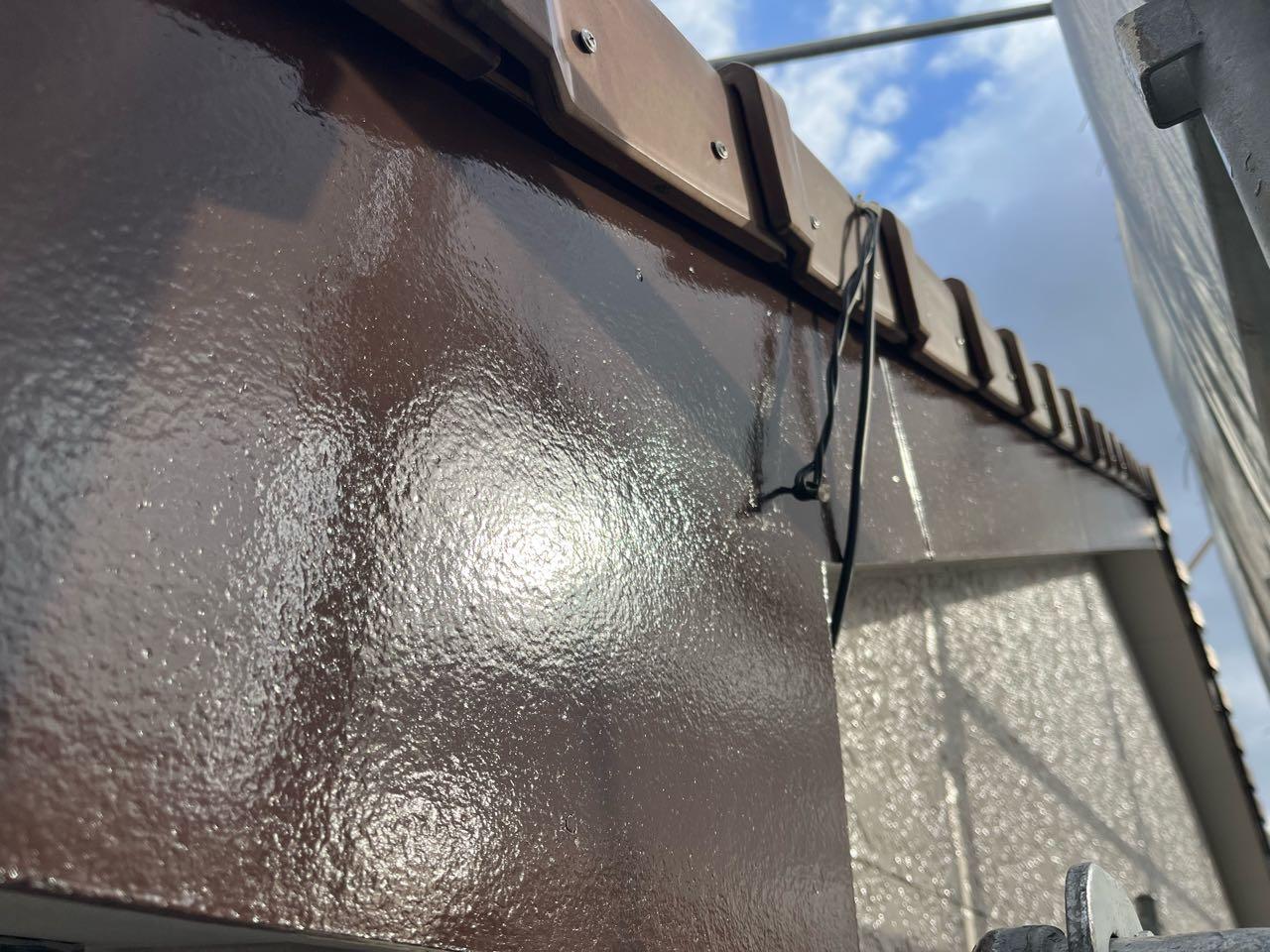 【破風・鼻隠し塗装】完了