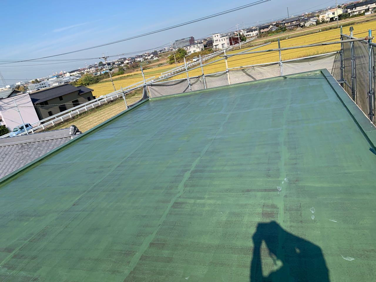 【防水工事】プライマー塗布