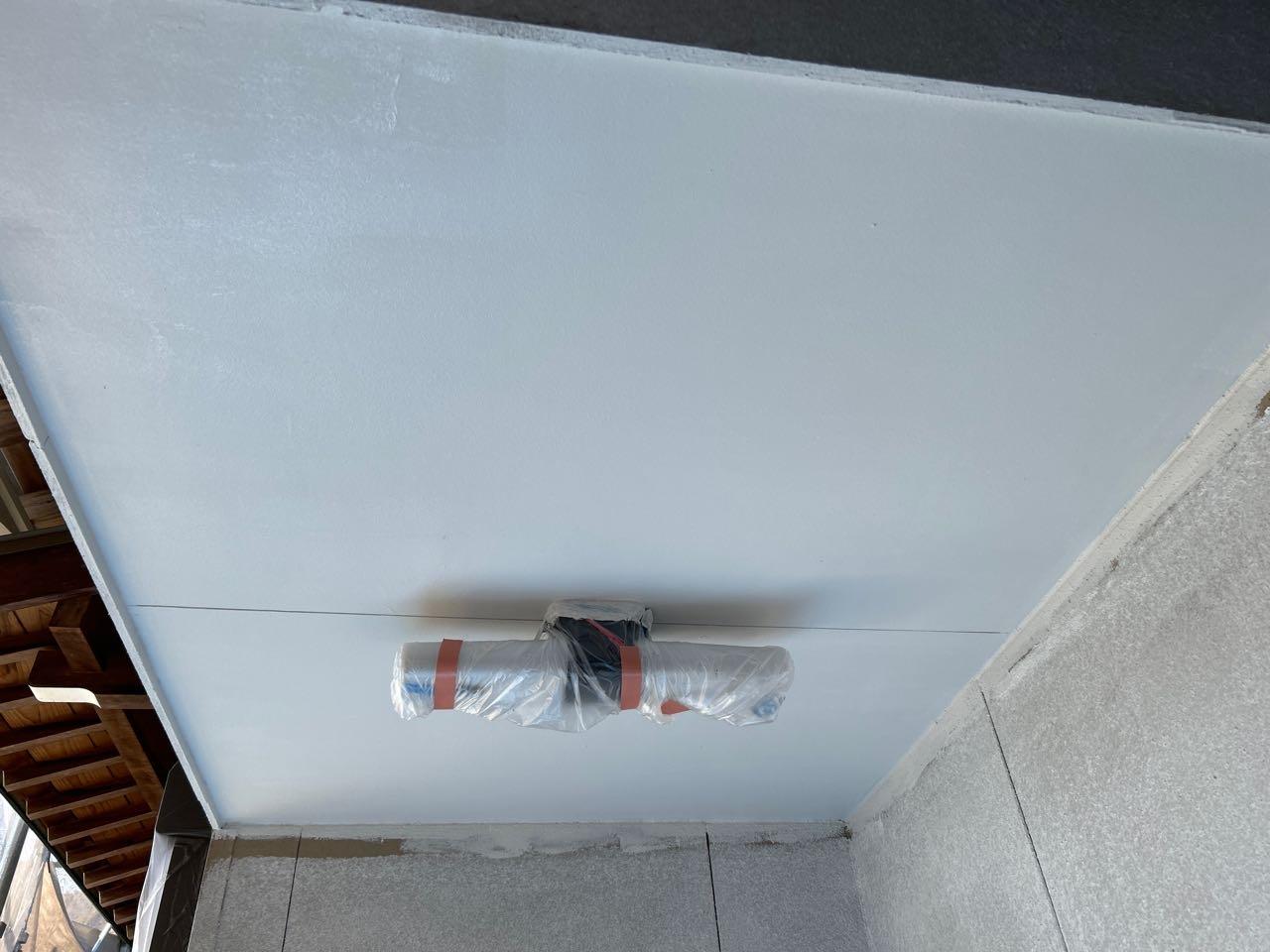 【軒天塗装】完了