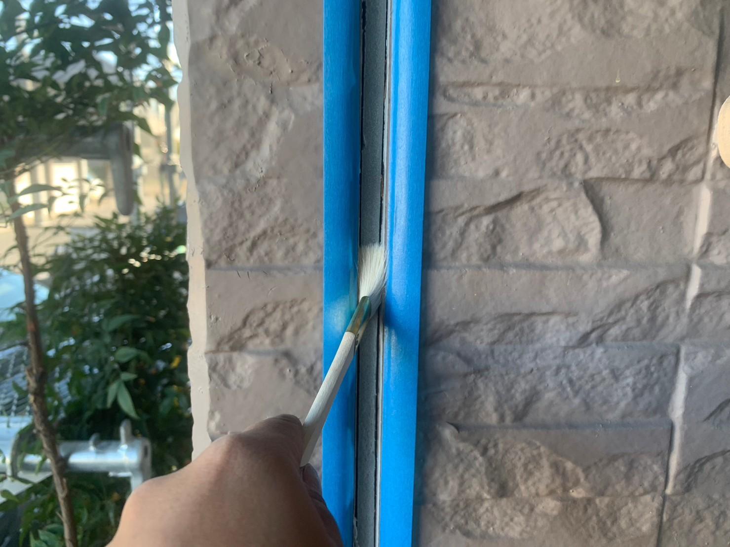 【シーリング工事】プライマー処理