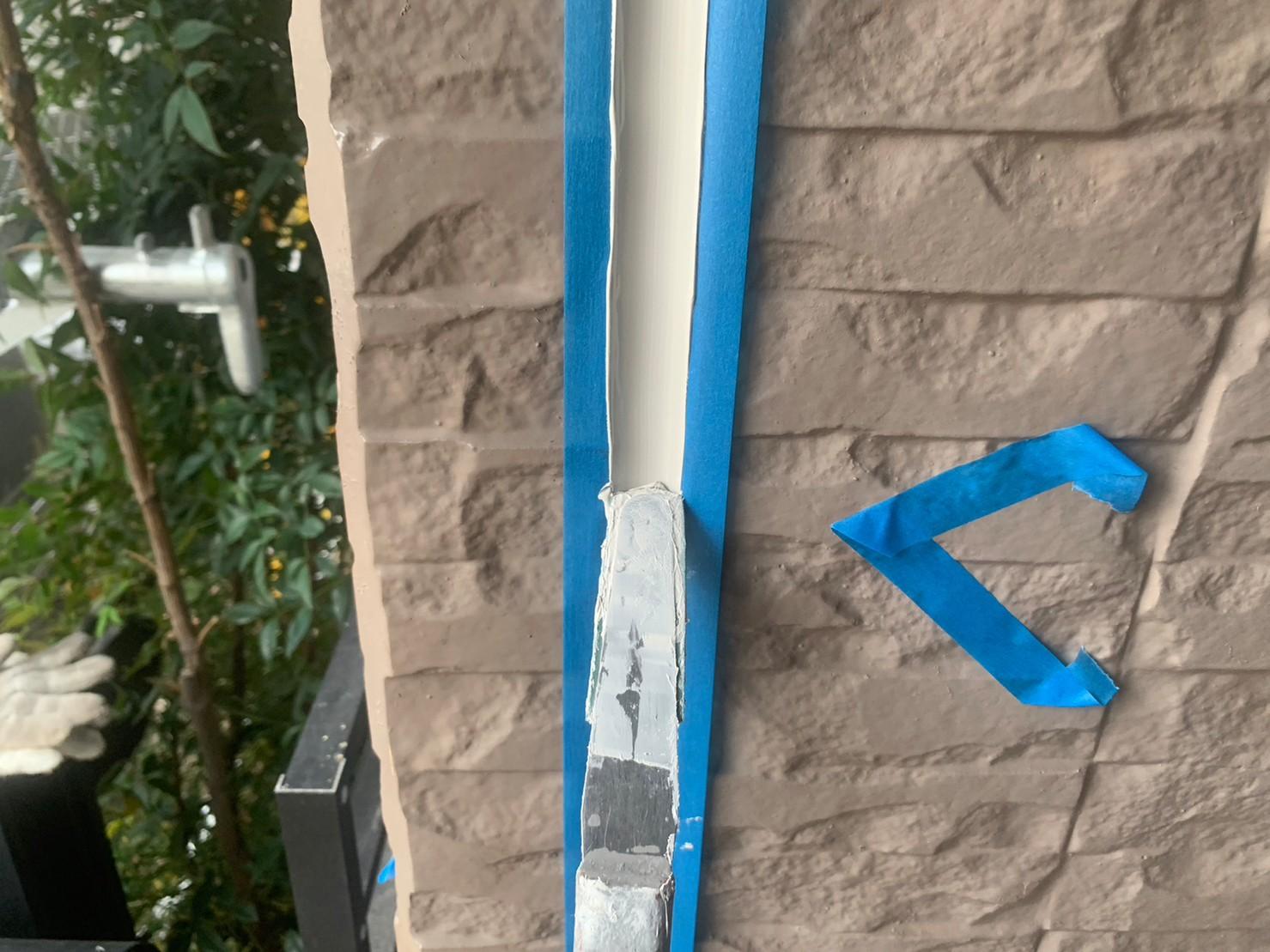 【シーリング工事】ヘラ押さえ