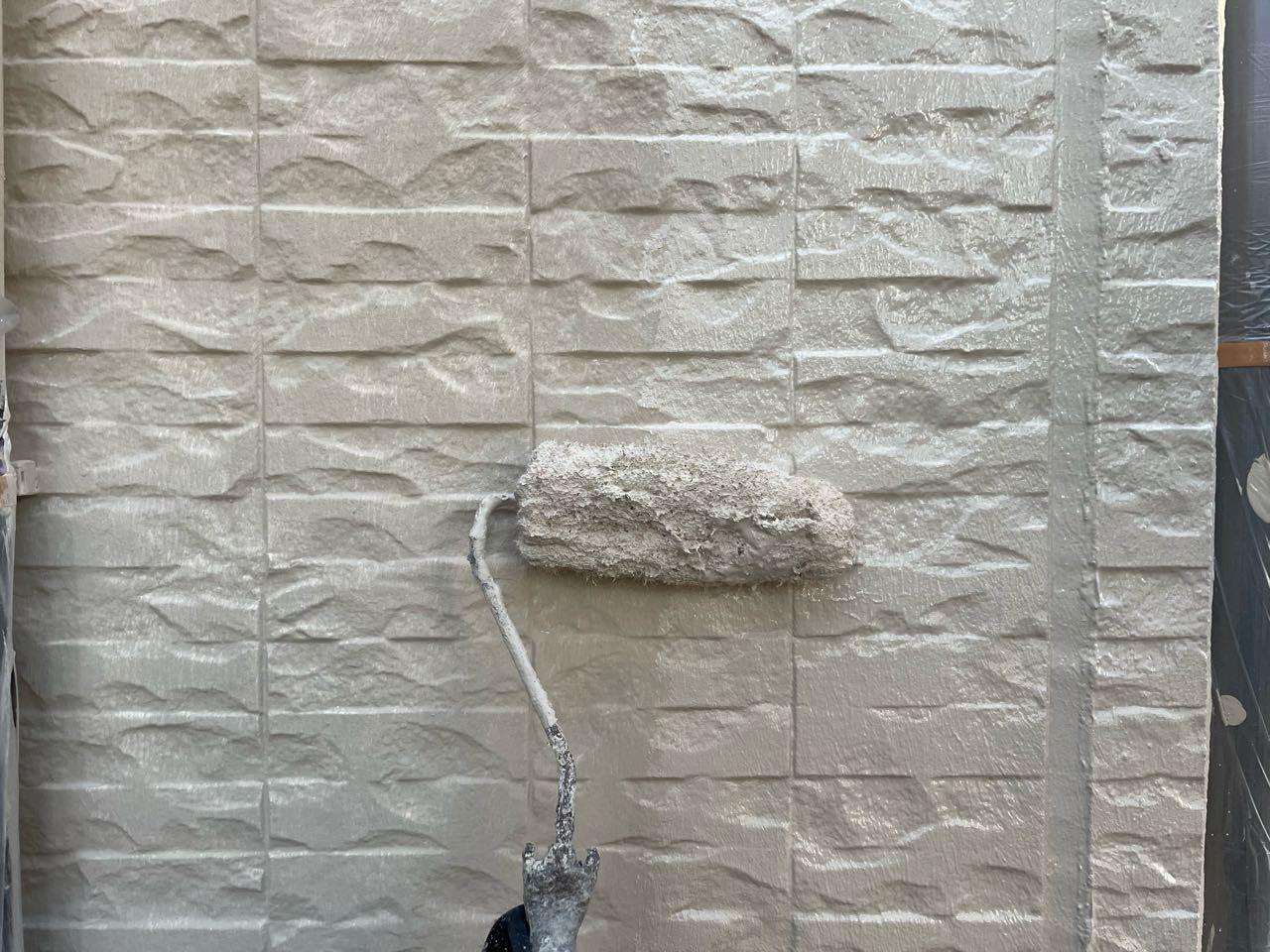 【外壁塗装1】上塗り