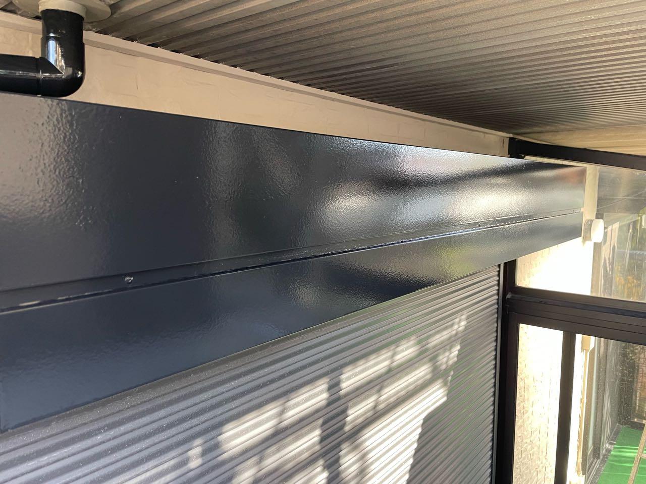 【シャッターボックス塗装】完了