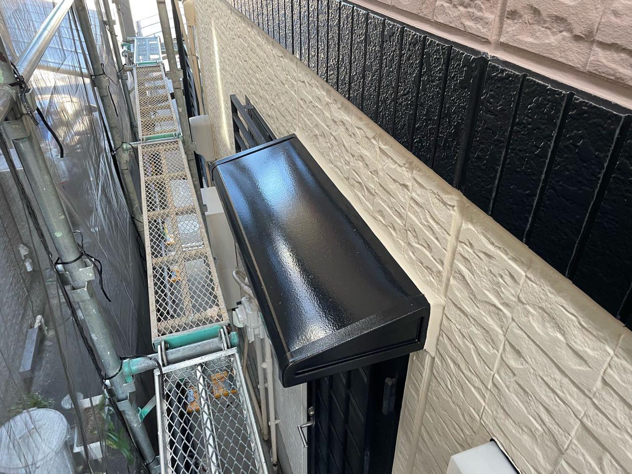 【庇塗装】完了