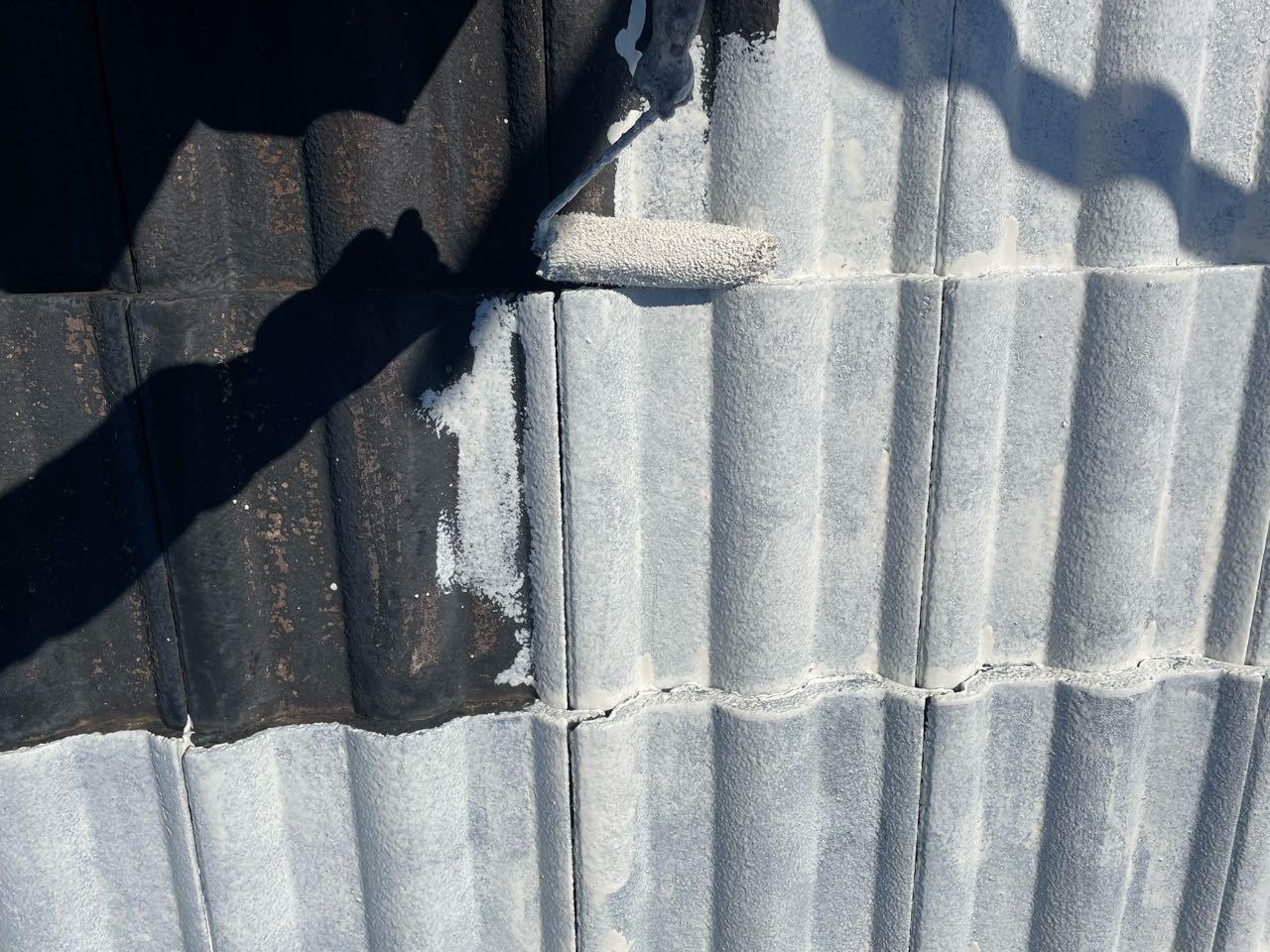 【屋根塗装】下塗り1