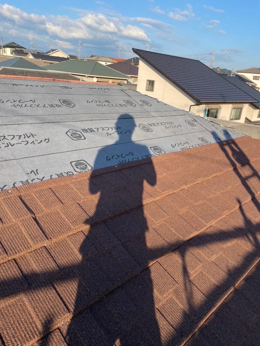 【屋根板金工事】屋根本体施工1