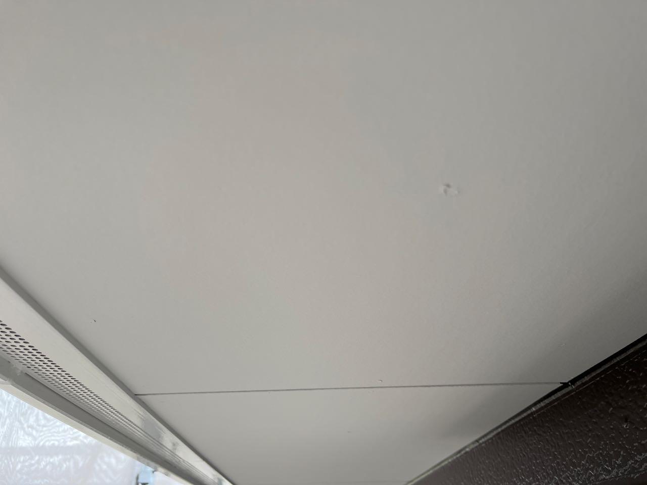 【軒天塗装】完了