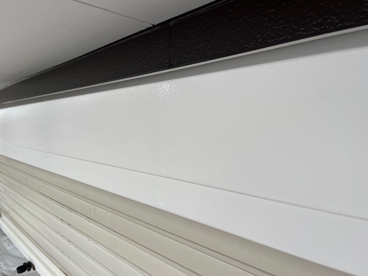 【シャッターボックス塗装】完了