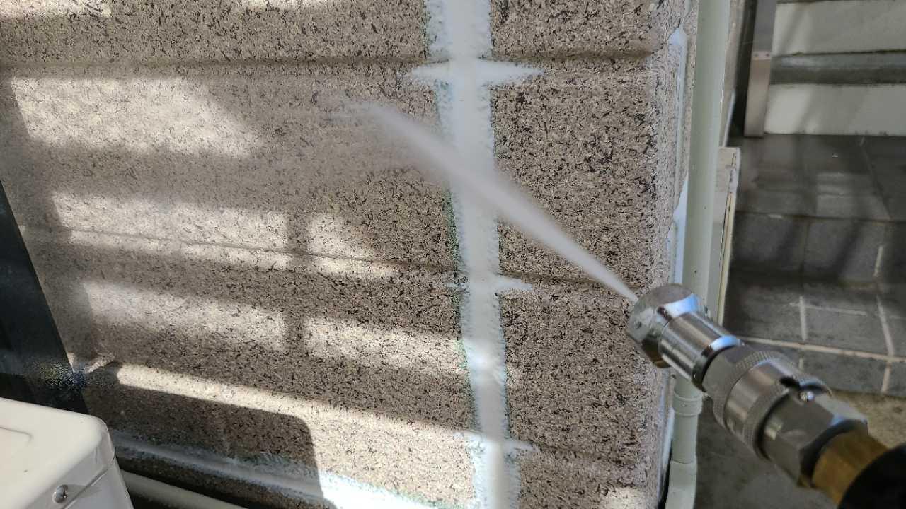 【外壁洗浄】高圧水洗浄