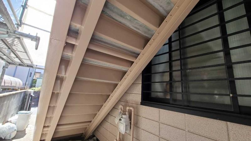 【庇塗装】完了