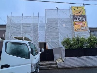 【足場設置工事】完了全景