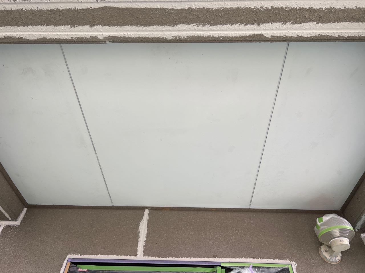 【軒天塗装】ケレン作業