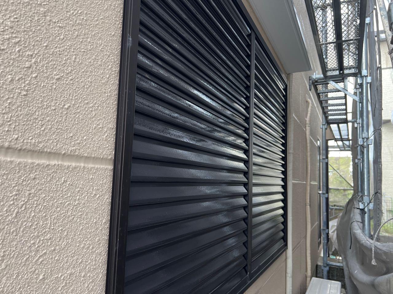 【雨戸塗装】完了