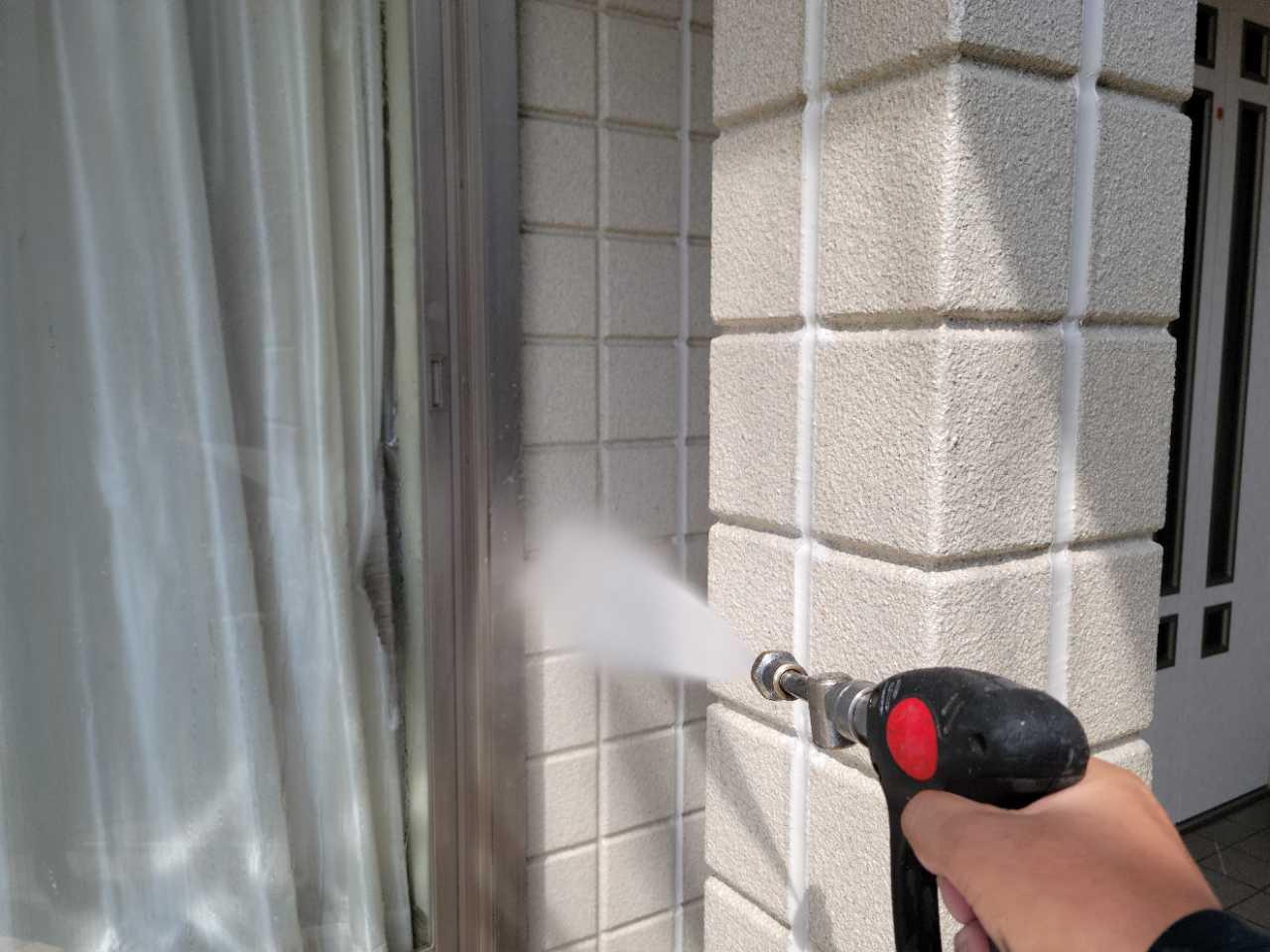 【外壁洗浄】高圧水洗浄