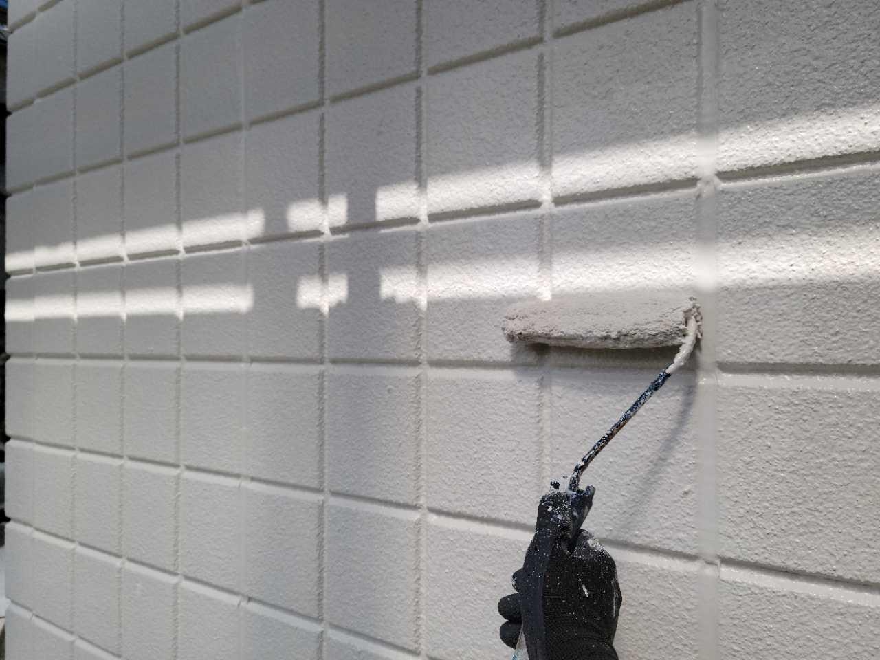 【外壁塗装1】上塗り