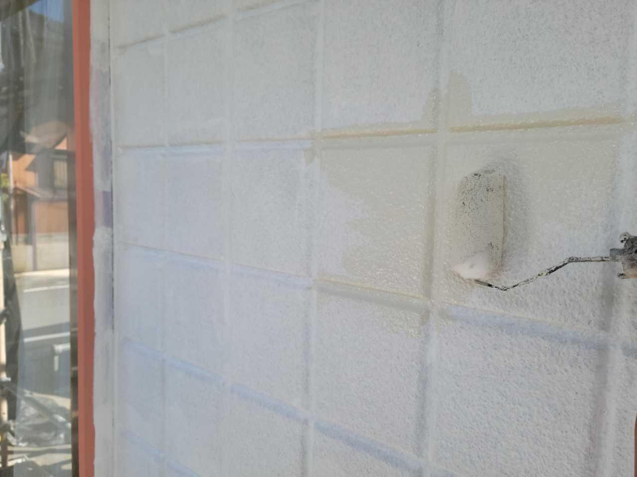 【外壁塗装2】中塗り