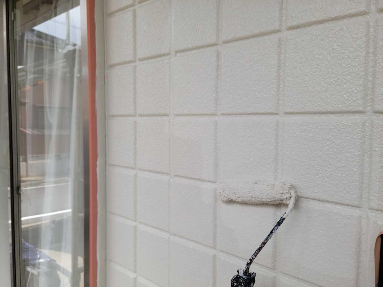 【外壁塗装2】上塗り