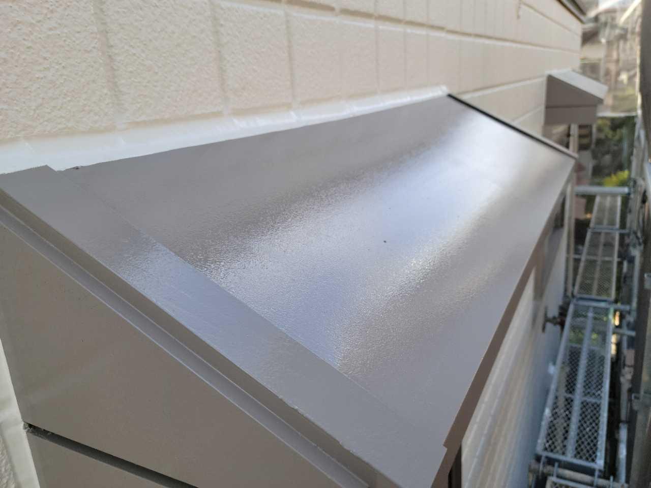 【シャッターボックス塗装】完了