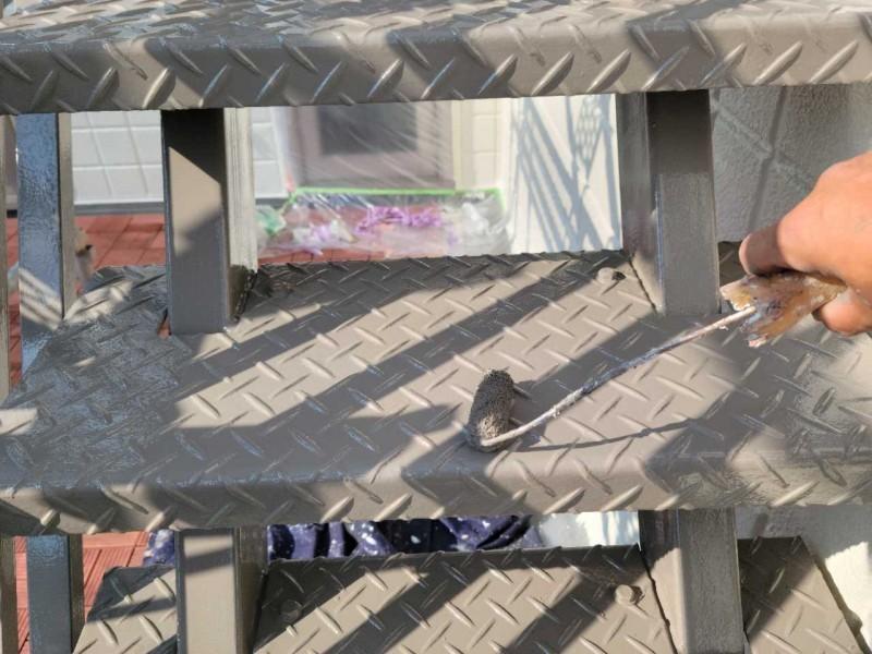 【スリムダクト塗装】上塗り