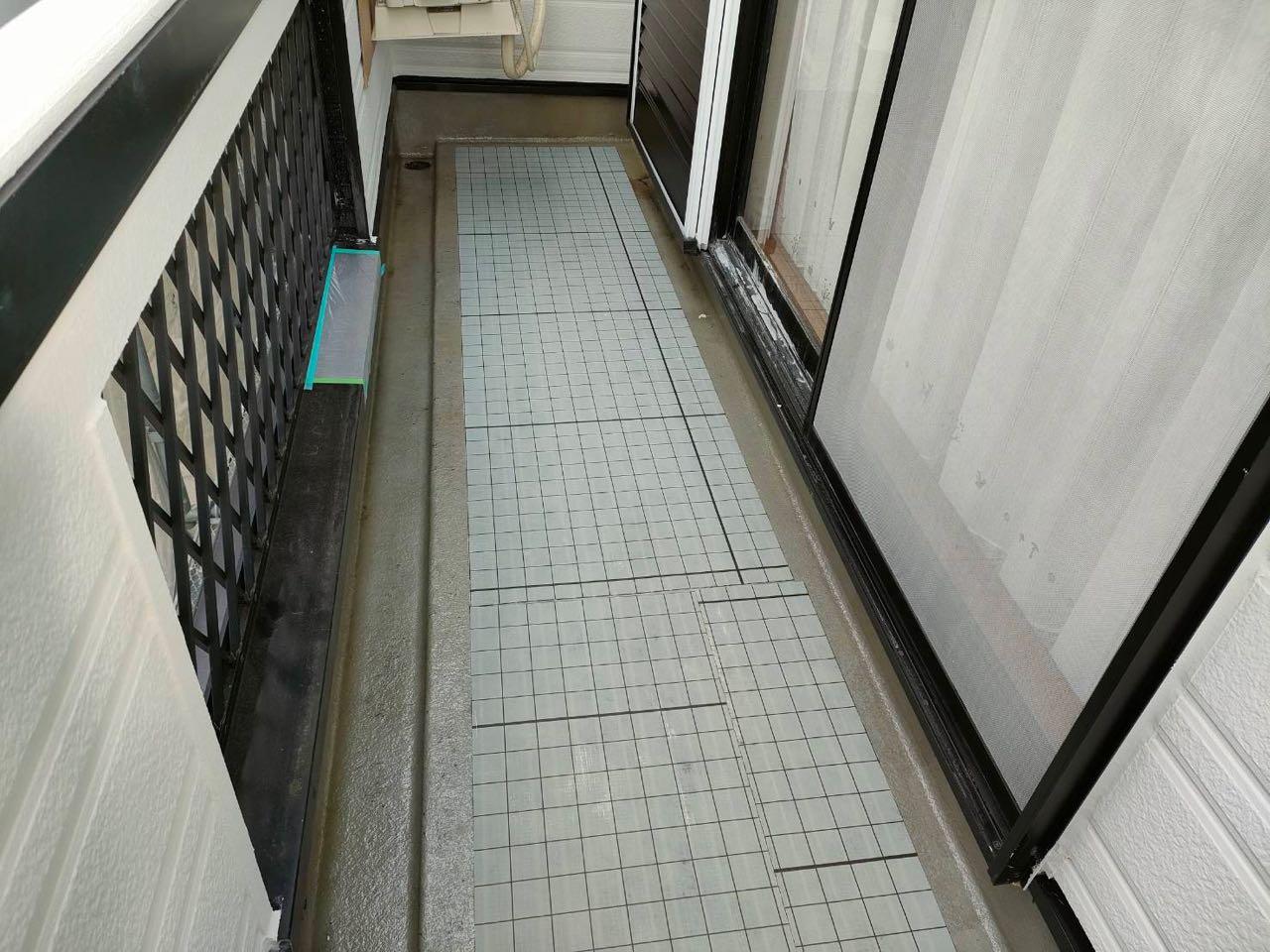 【防水工事】自着シート貼り