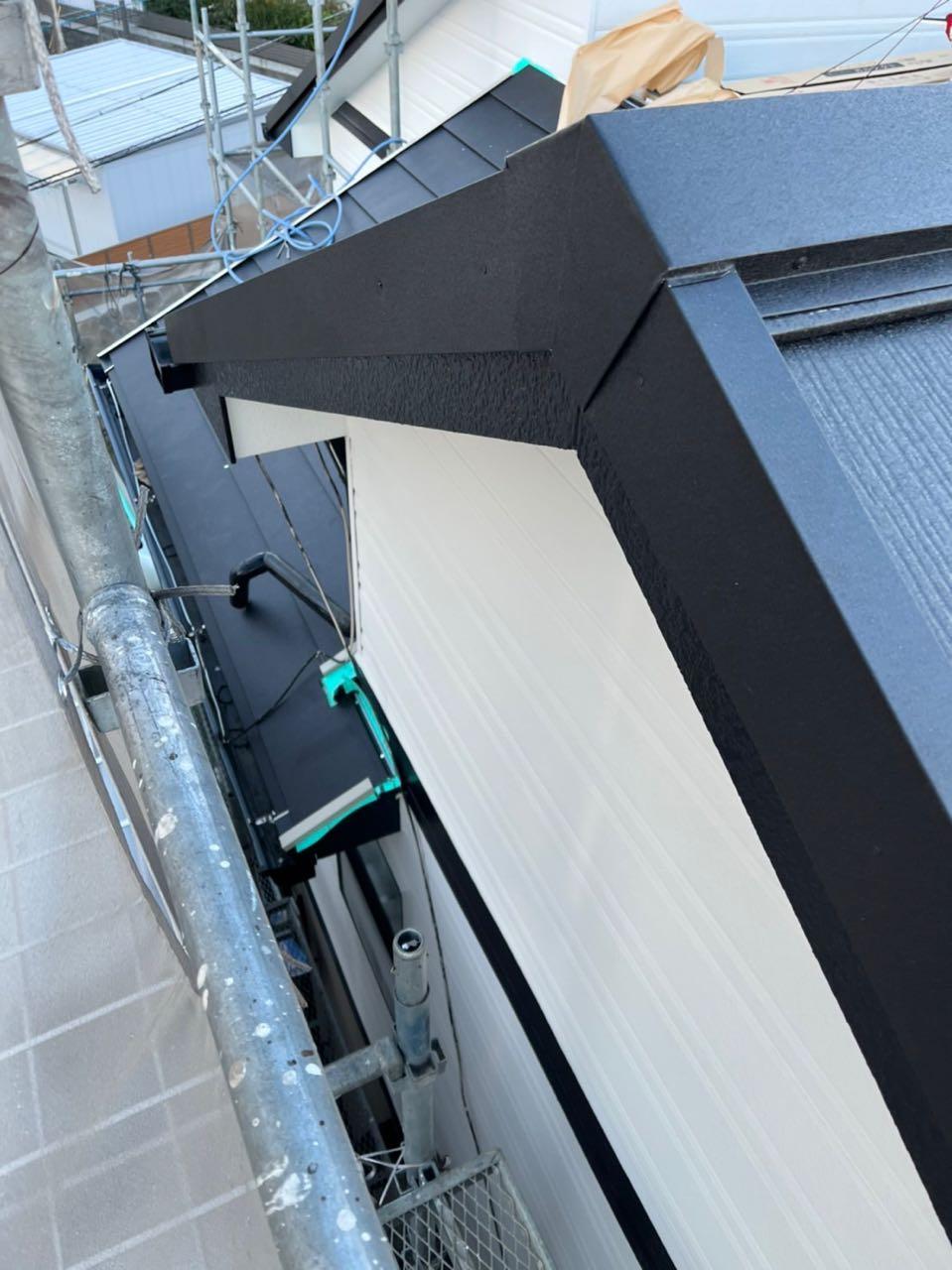 【屋根板金工事】役物施工1