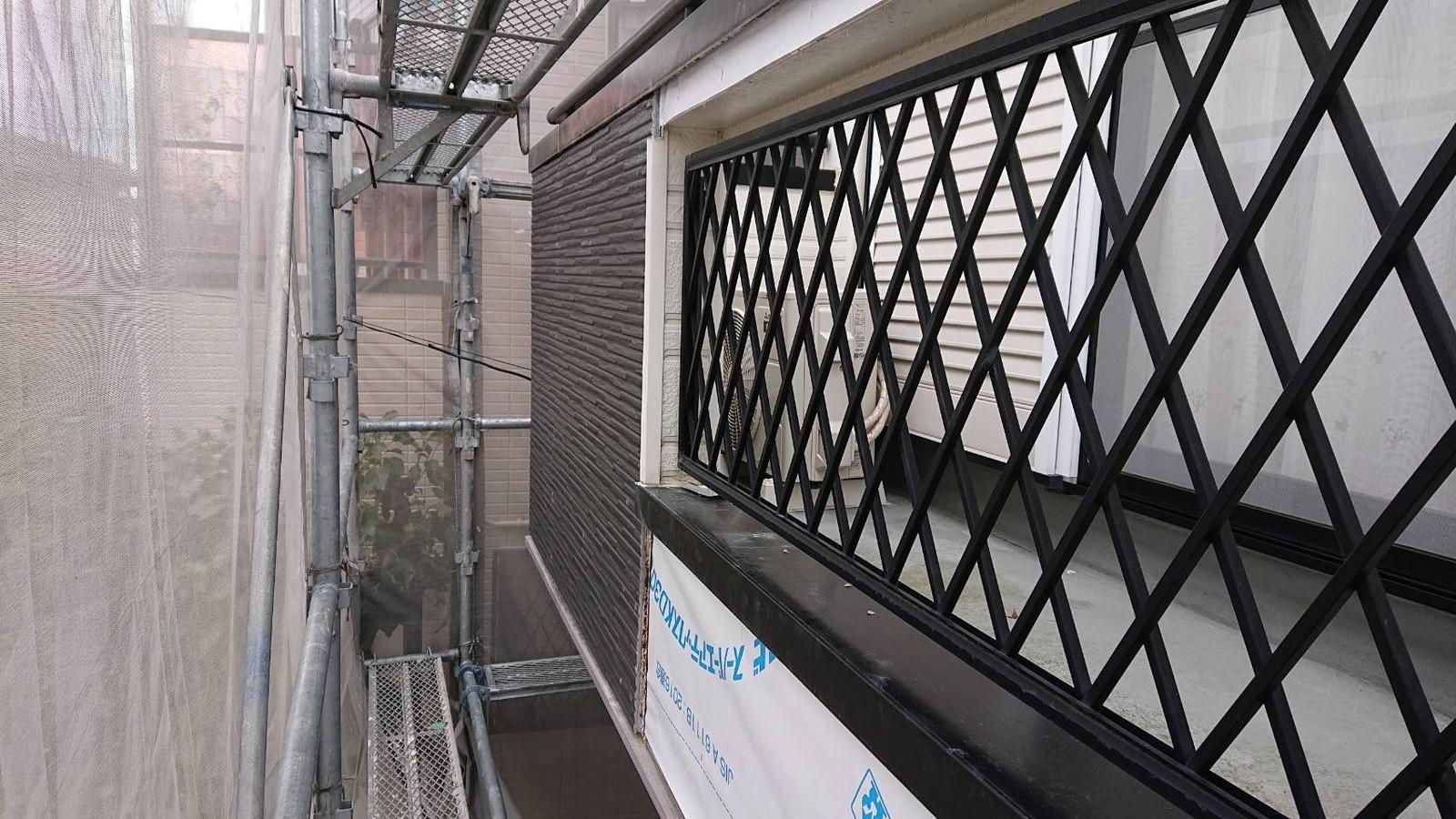 【漆喰工事】隅棟完了