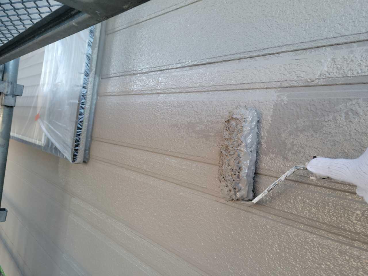 【外壁塗装1】上塗り