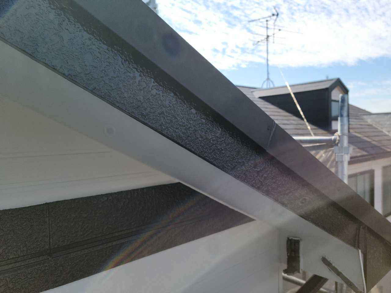 【破風・鼻隠し塗装】完了