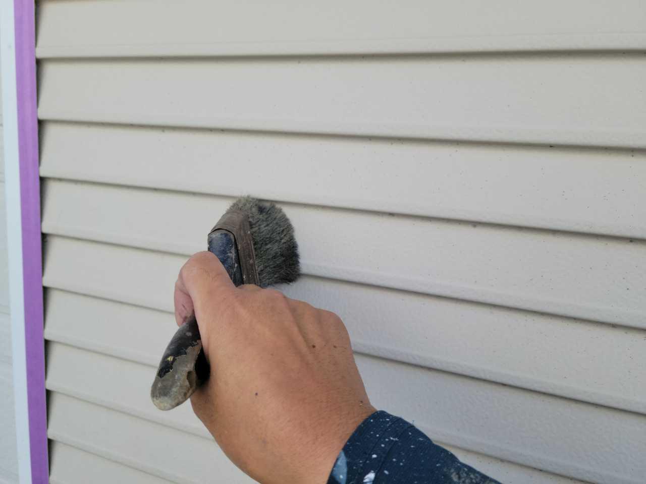 【雨戸塗装】ケレン作業